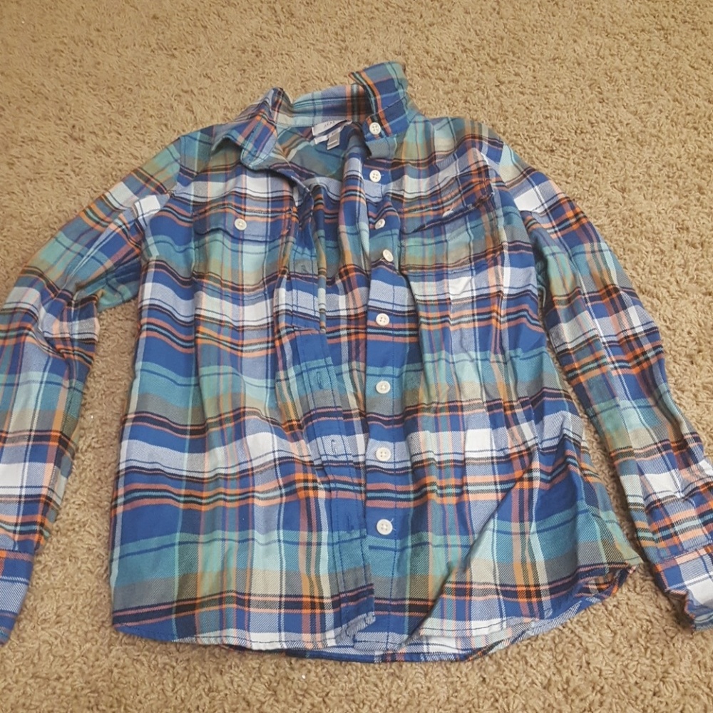 Plaid button up